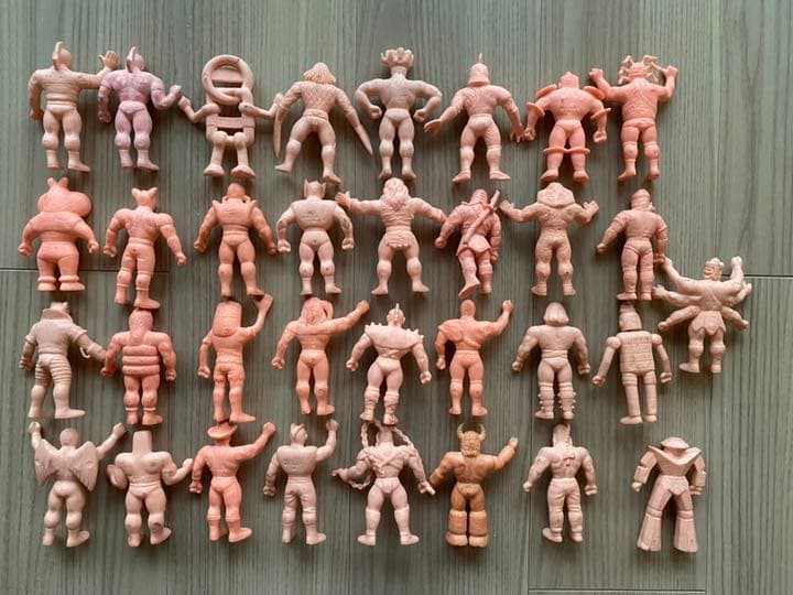 【値下げ】キン肉マン キン消し デカケシ 33体セット！(9cm) 昭和当時物