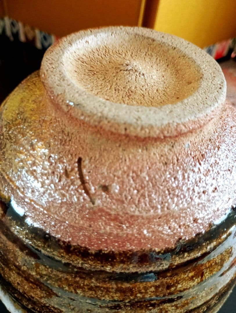 茶道具　唐津焼　茶碗　抹茶碗　帆柱窯　中嶋紀文造　共箱