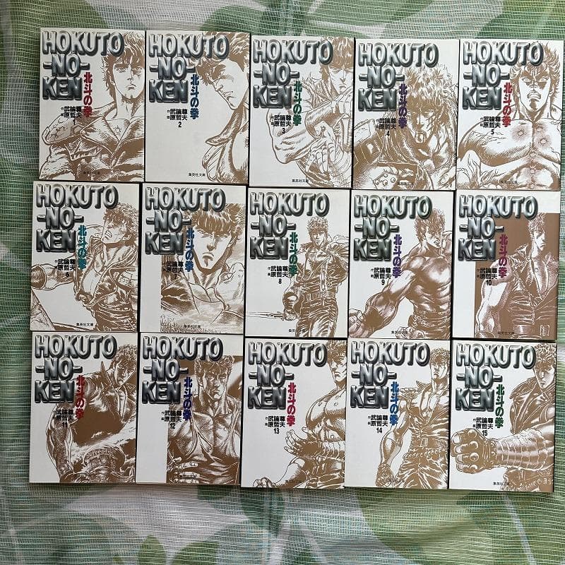 原哲夫 北斗の拳 文庫全15巻 蒼天の拳 全22巻