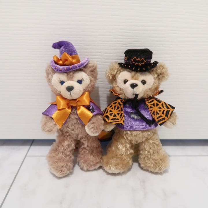 ダッフィー シェリーメイ ぬいぐるみバッジ 6点セット ハロウィン