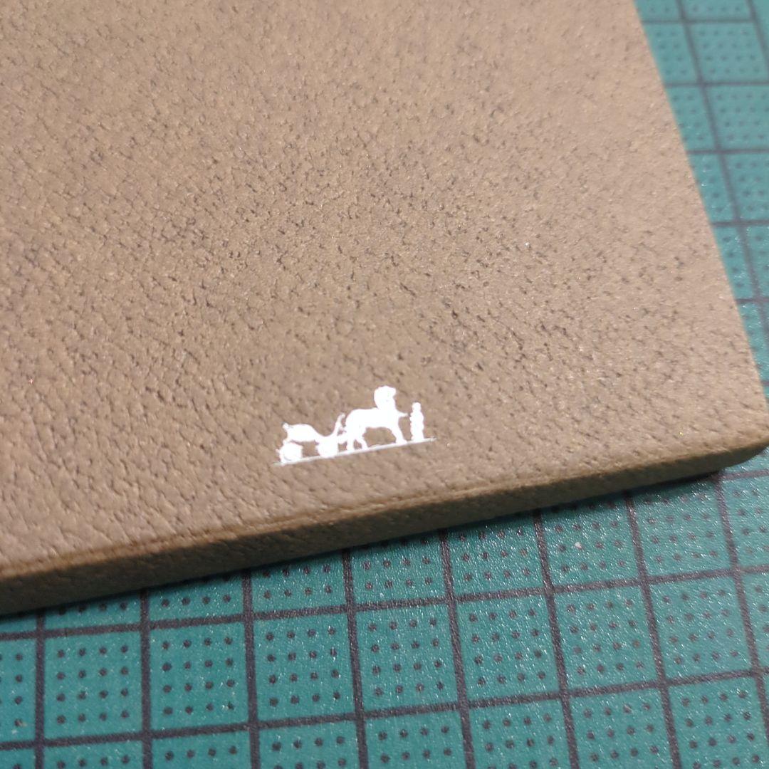 【未使用】エルメス　メモ帳　手帳　レザー　小物　ノート