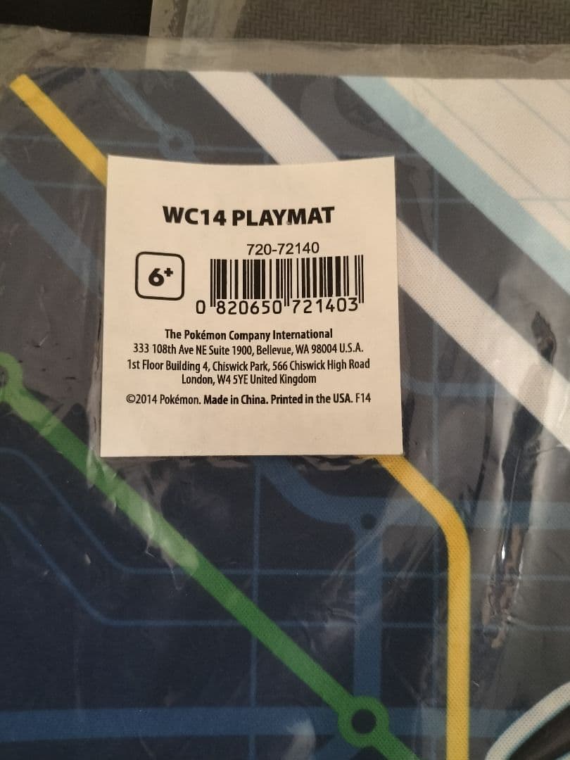 ポケモンカード　プレイマット　WCS2014 ワシントンDC