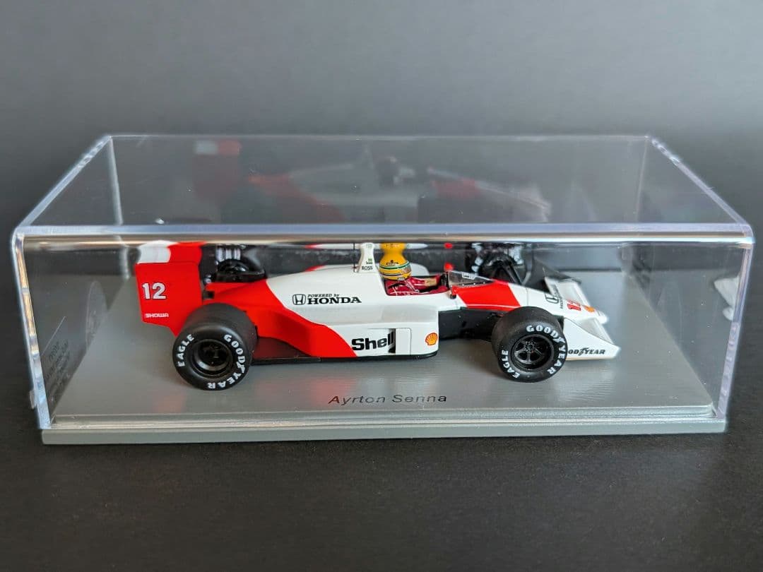 スパーク 1/43 マクラーレン ホンダ MP4/4 1988日本GP A.セナ