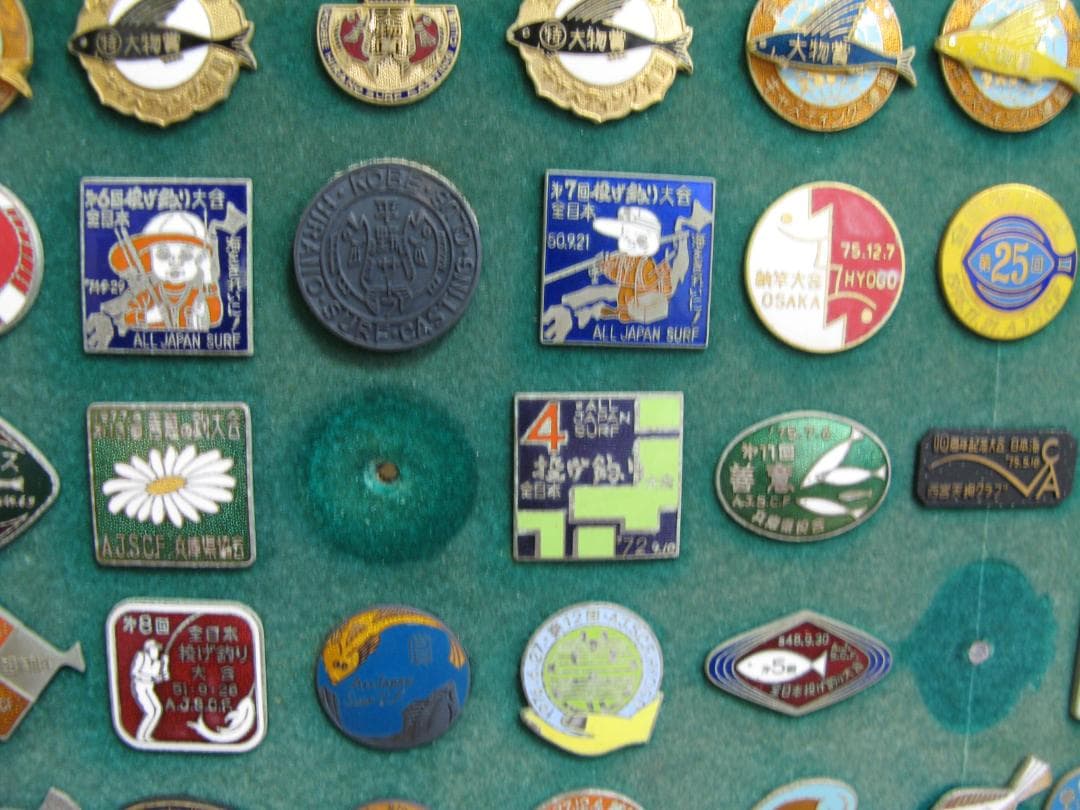 全日本サーフ バッジ　　バッヂ　　全108点