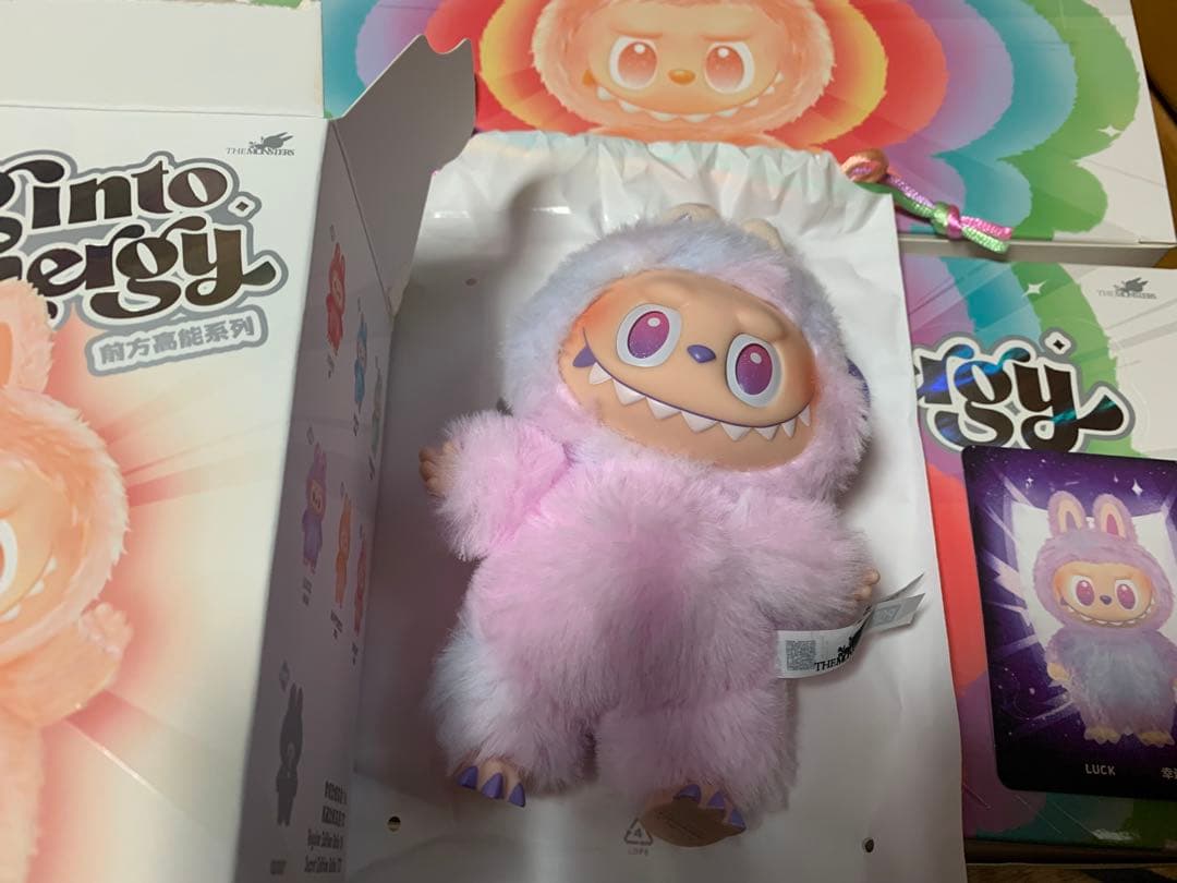 popmart Labubu Big into Energy LUCK 2個
