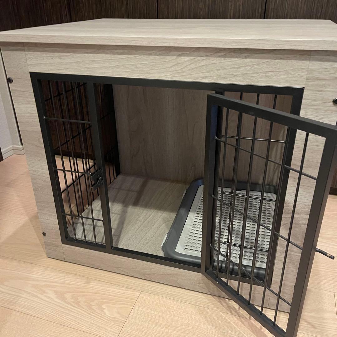 犬用ケージ 中型犬用 木製・金属製