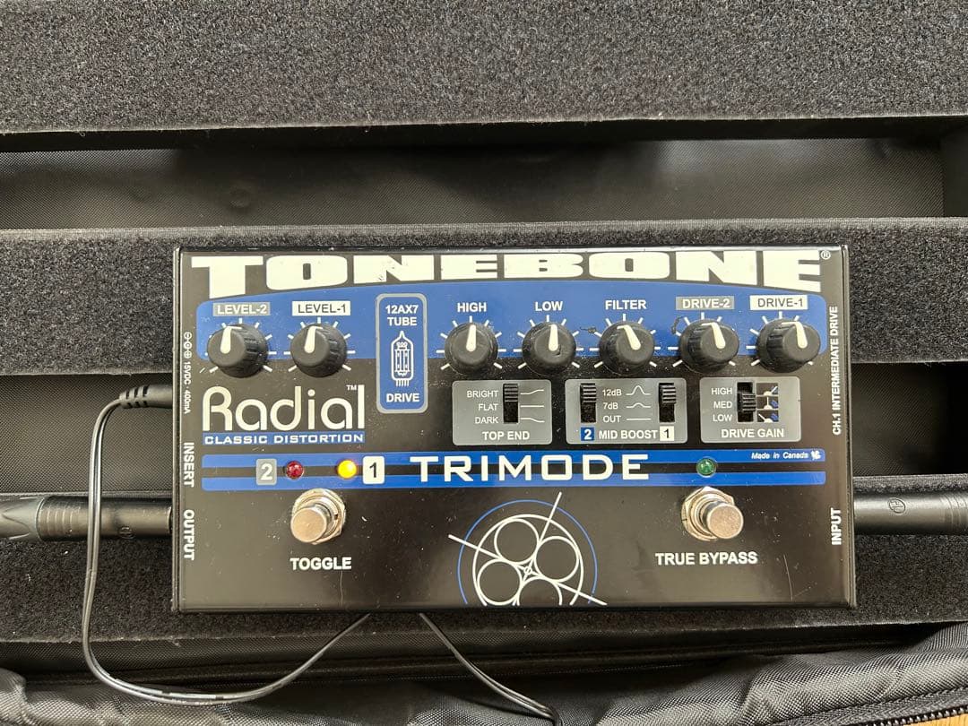 Radial TONEBONE TRIMODE 2CH真空管ディストーション