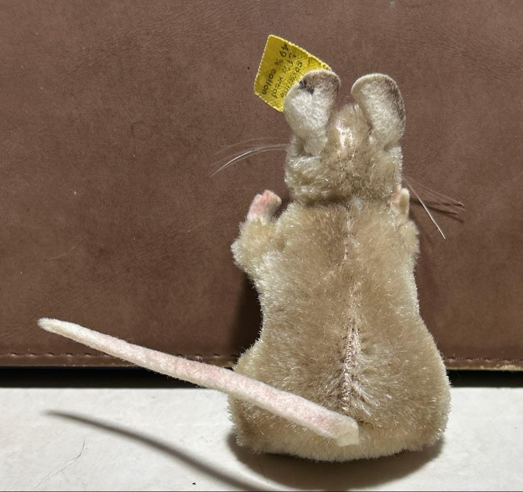 steiff ミニサイズ ヌイグルミ ネズミ ヴィンテージ シュタイフ