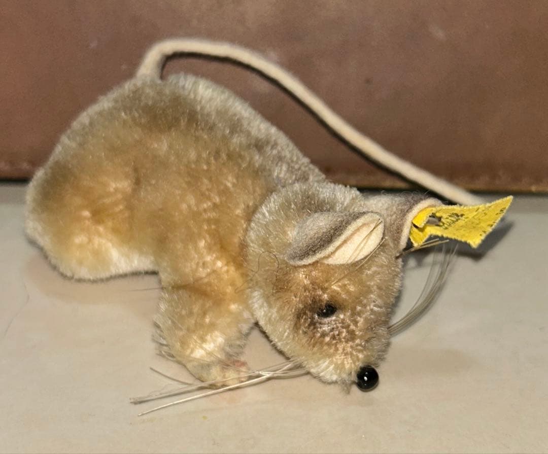 steiff ミニサイズ ヌイグルミ ネズミ ヴィンテージ シュタイフ