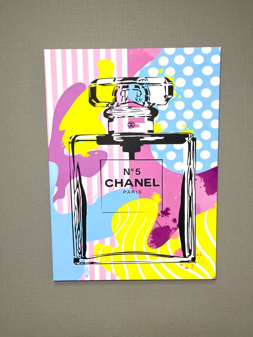 No.27木枠付きキャンバスアート♡ブランドアートポスター　オマージュアート絵画