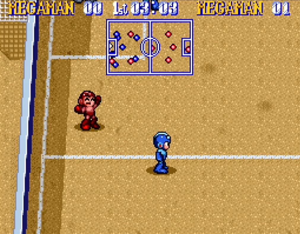 MEGAMAN SOCCER（ロックマンズサッカー）　スーパーアダプター付き