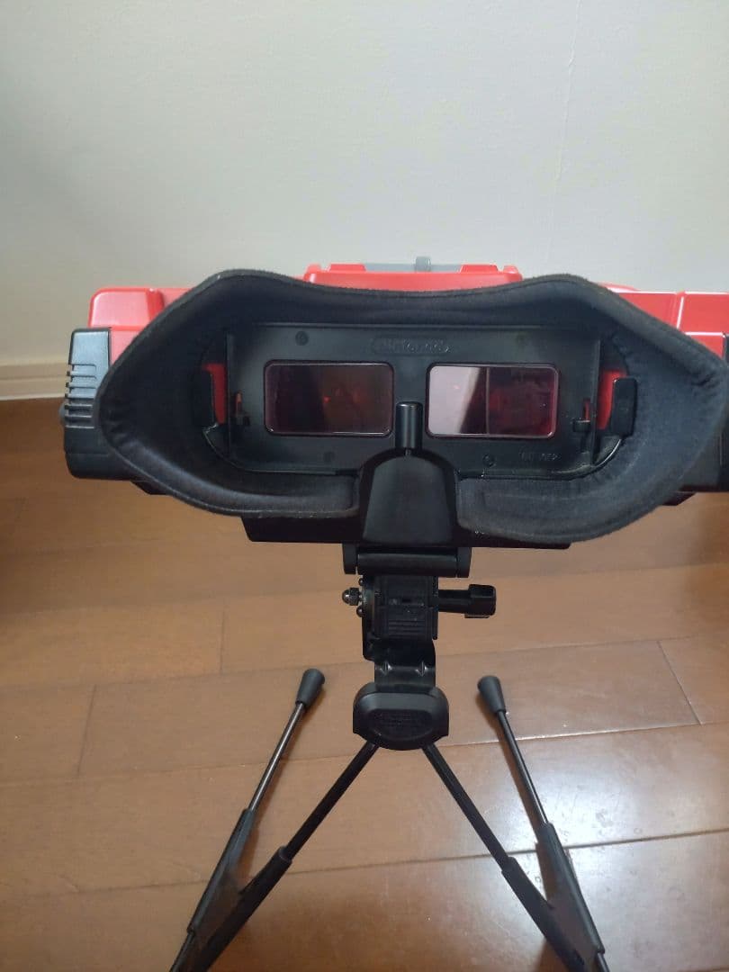 動作確認済 バーチャルボーイ ソフト付き 箱、説明あり ACアダプタ付き