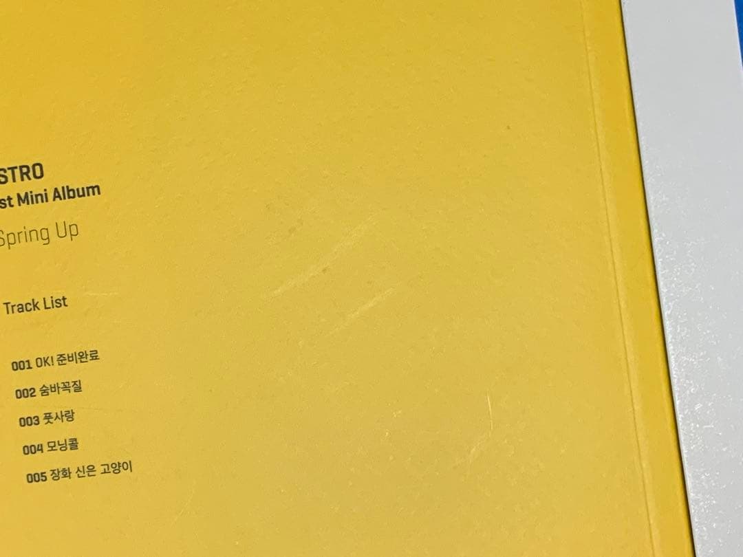 ASTRO Spring Up SUMMER ViBES サイン入りアルバム