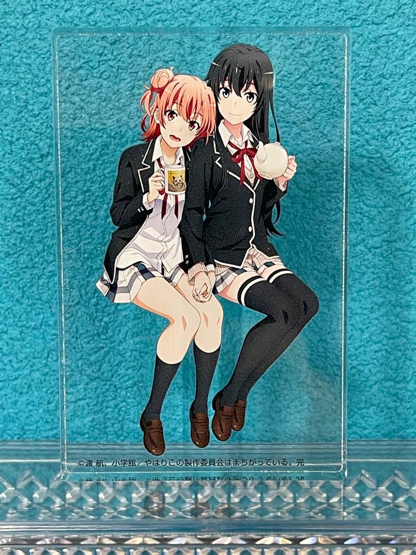 ★☆やはり俺の青春ラブコメは間違っている　アクリルブロック　俺ガイル☆★