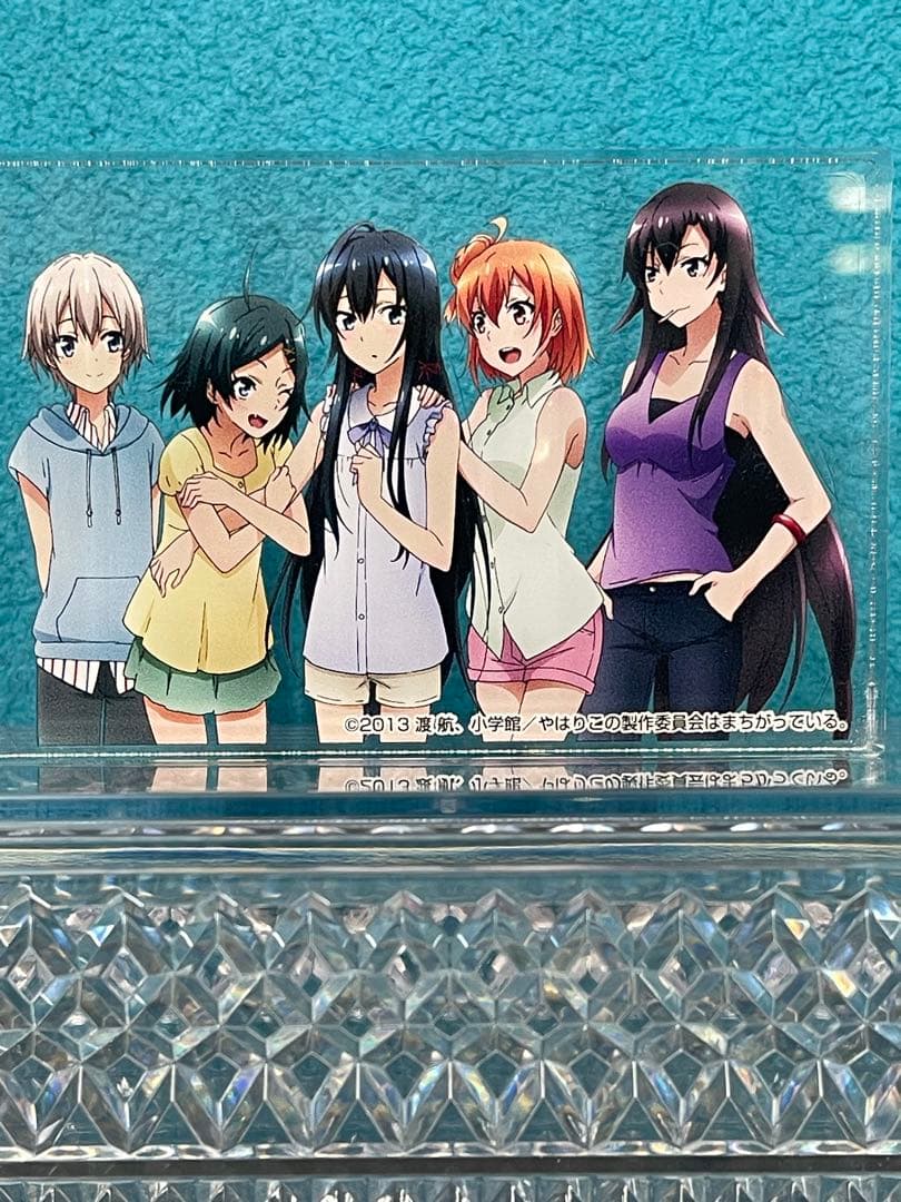★☆やはり俺の青春ラブコメは間違っている　アクリルブロック　俺ガイル☆★