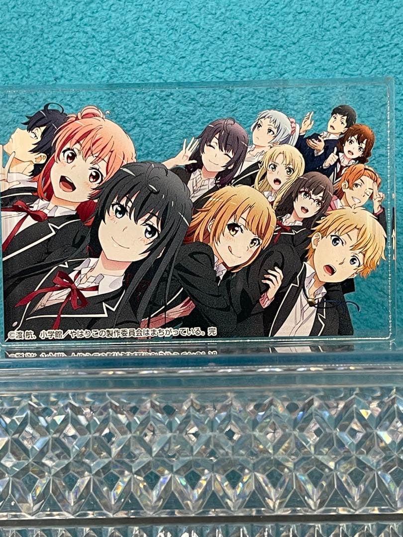 ★☆やはり俺の青春ラブコメは間違っている　アクリルブロック　俺ガイル☆★