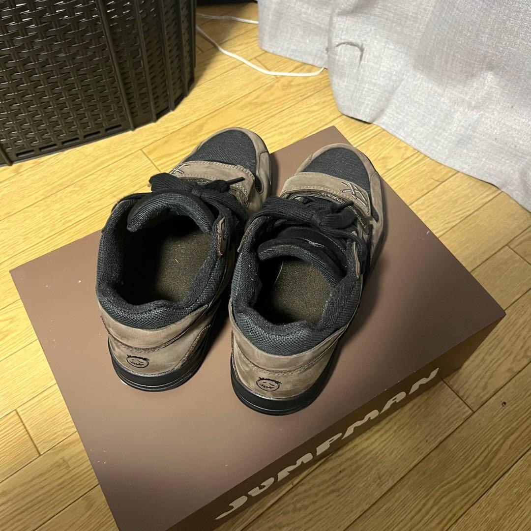 シューズ(男性用) Travis Jordan JumpmanDark Mocha 26cm