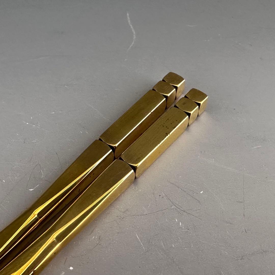 茶道具　唐銅　瓢頭　角　飾火箸　佐藤旺光　共箱　山形　釜師　工芸　稽古　台子