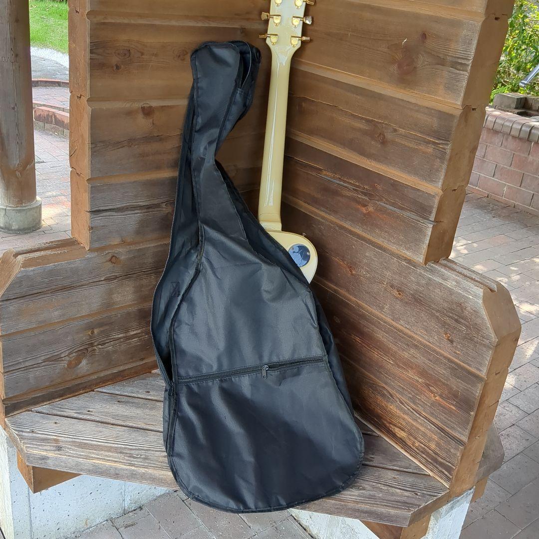 Playtech エレキギター クリーム色 修復あり本体のみ