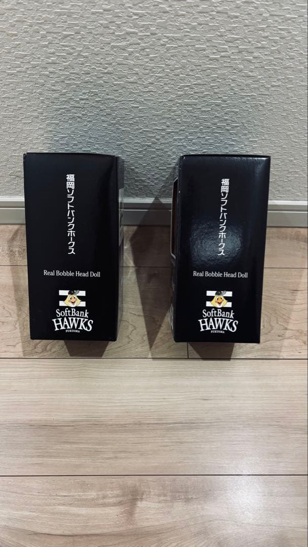 SoftBankHAWKS リアルボブルヘッド　王貞治マネージャー孫正義オーナー