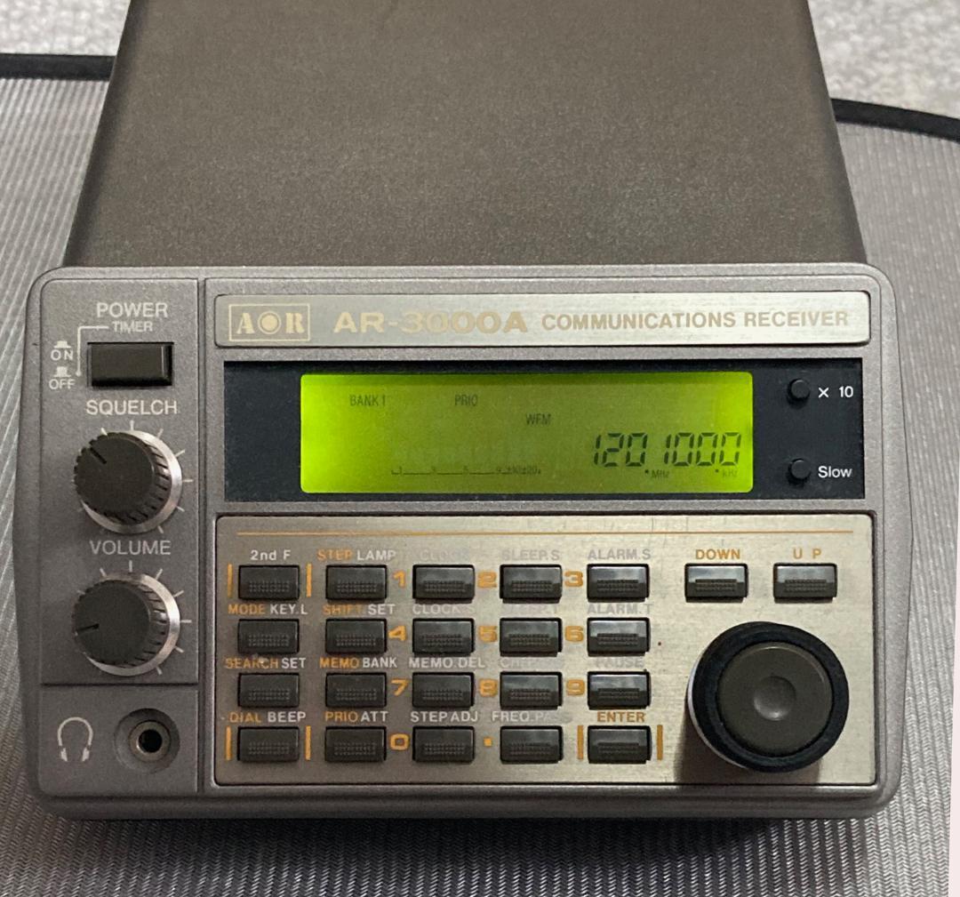 AOR 広帯域受信機　AR-3000A　ワイドバンドレシーバー