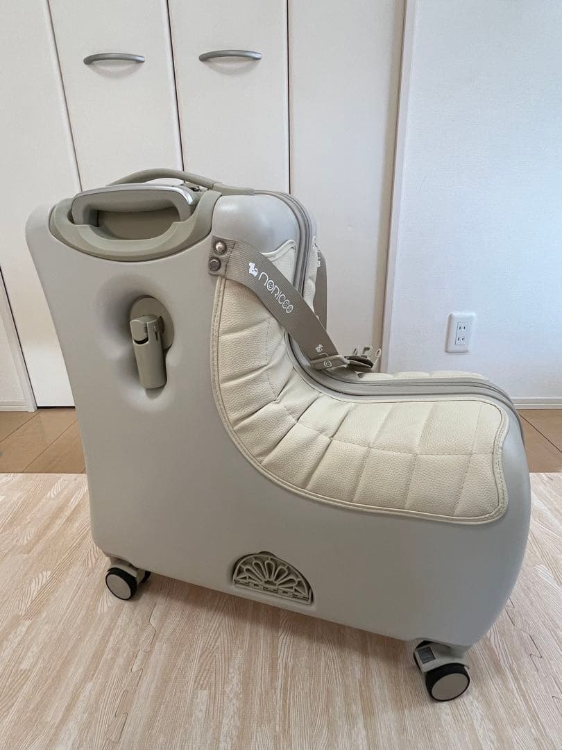 【美品】NORICCO ノリッコ おしり痛くないクッション付 乗れるスーツケース