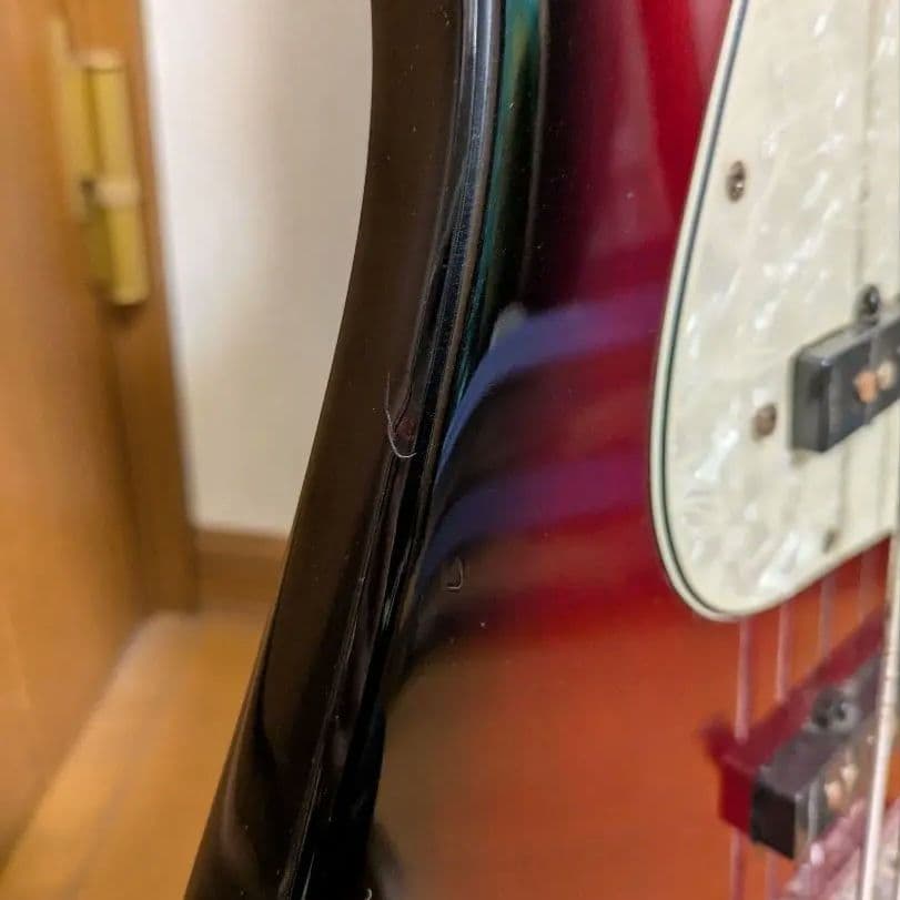 Bacchus ウッドラインモデル WL-434 レッドサンバースト ベース