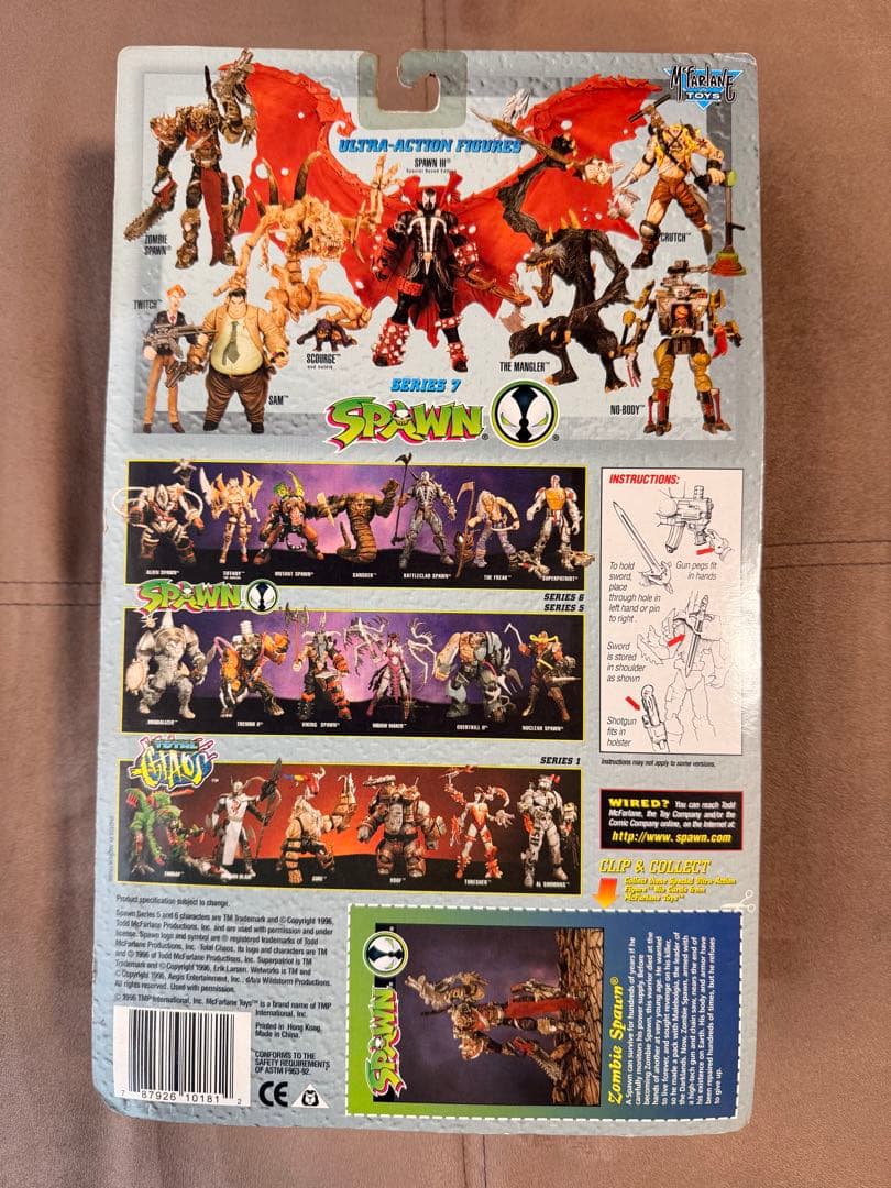 【未開封】スポーン シリーズ7 Zombie Spawn マクファーレン