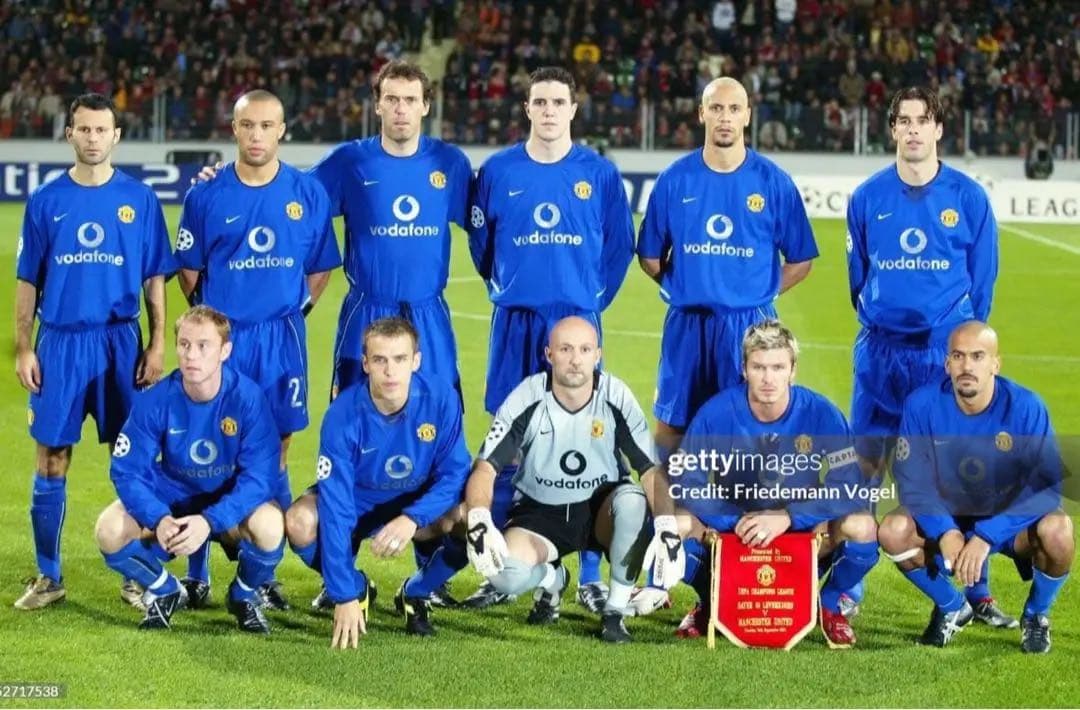 マンチェスターユナイテッド 02-03 3rd 長袖ユニフォーム ベッカム