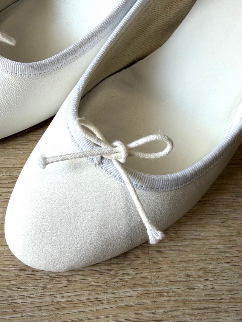 Repetto レペット　ホワイト バレエシューズ 40