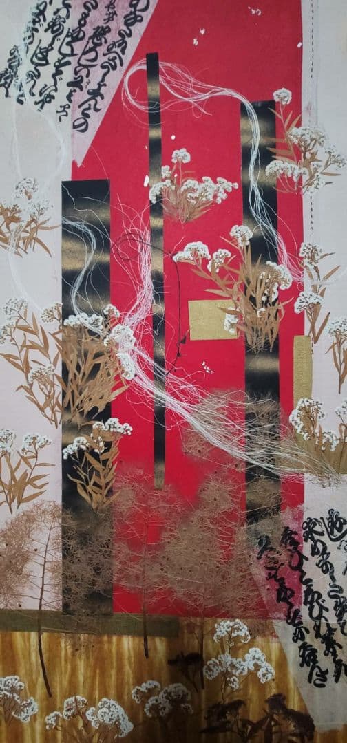 美術工芸 古道具 飾屏風　パーテーション