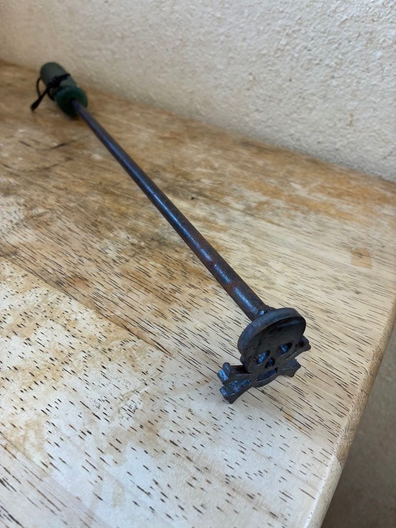 ビンテージ　スカル　髑髏　骸骨　インダストリアル　ミッドセンチュリー 死神