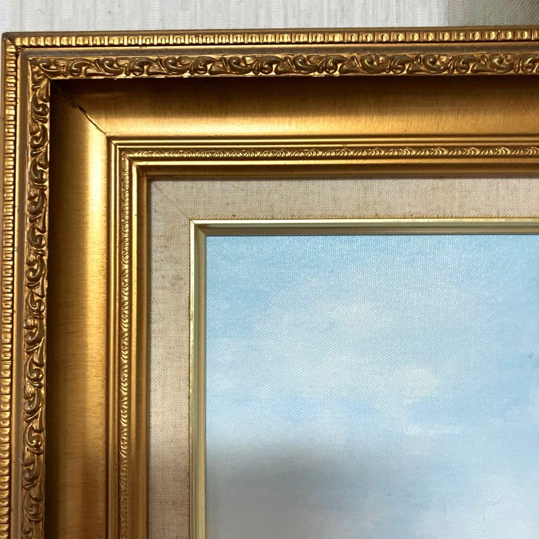 ★カミーユ・コロー 『ビルダブレ』 『ヴィル・ダウレー』風景絵画 ・額縁付き♪