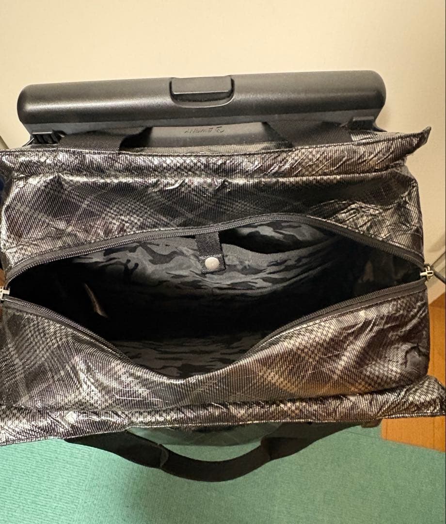 USED SWANY チェック柄 キャリーカート