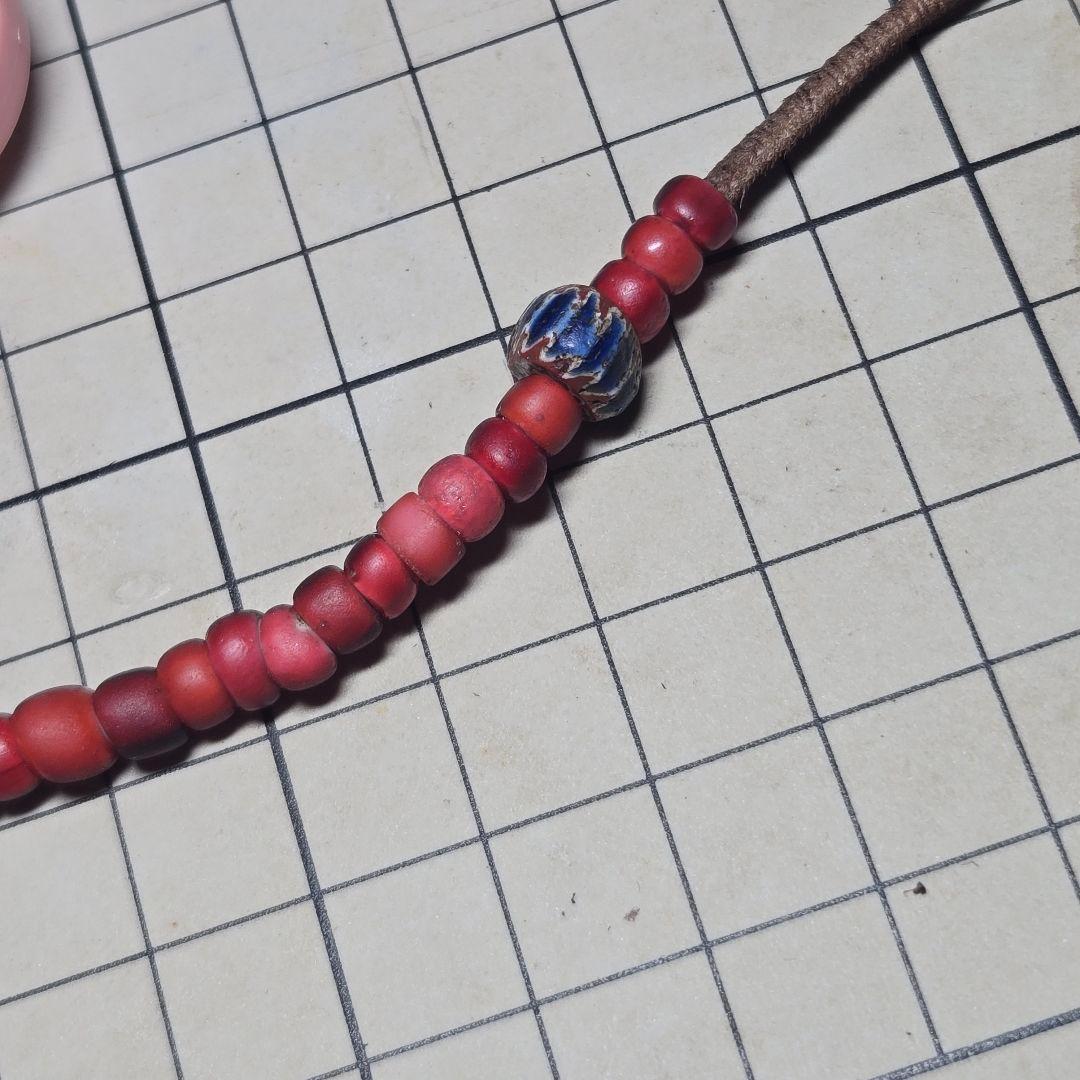 雰囲気抜群　小粒　7層シェブロンビーズ　goro's等のカスタムに　11