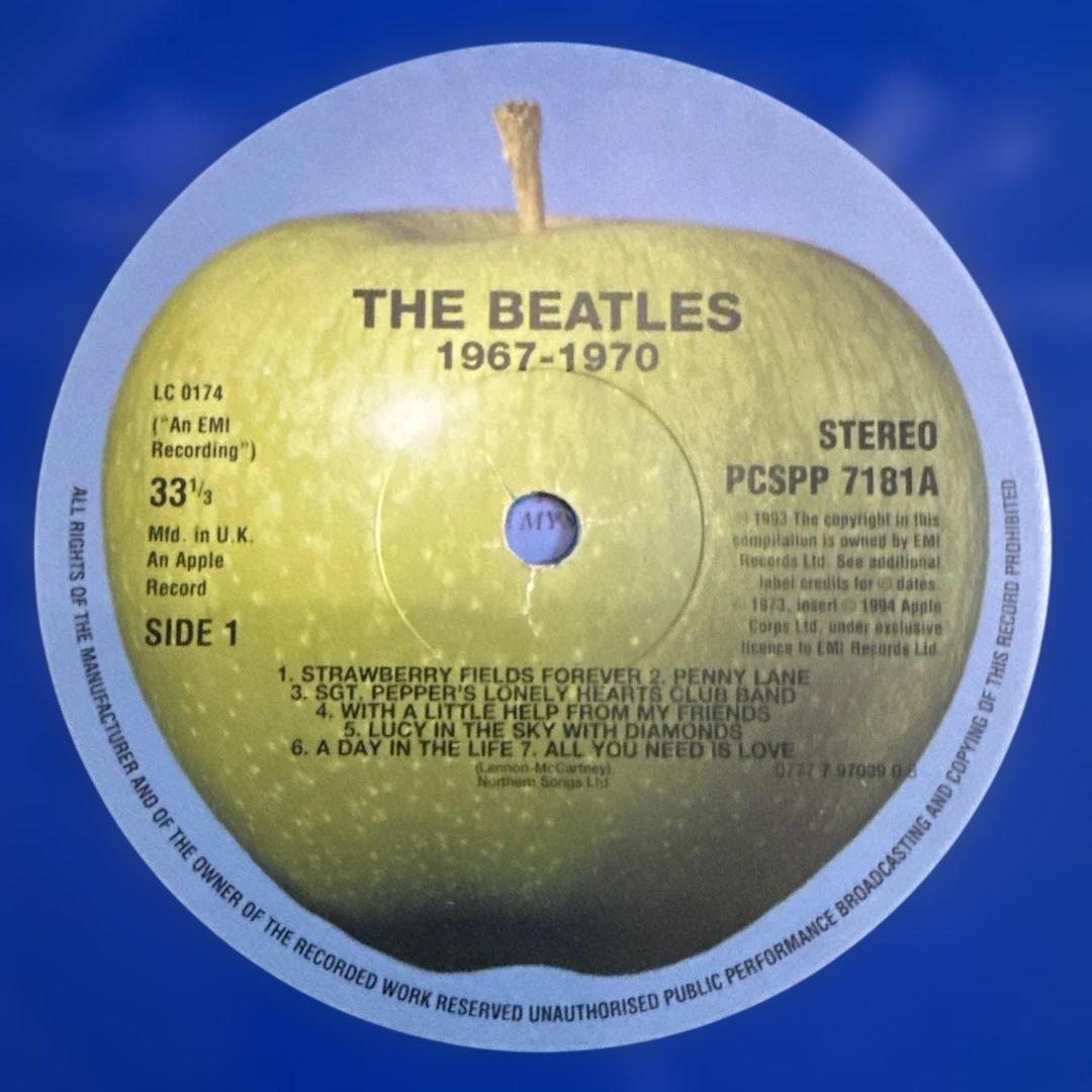 【LPレコード】ビートルズ 赤盤 青盤 限定盤
