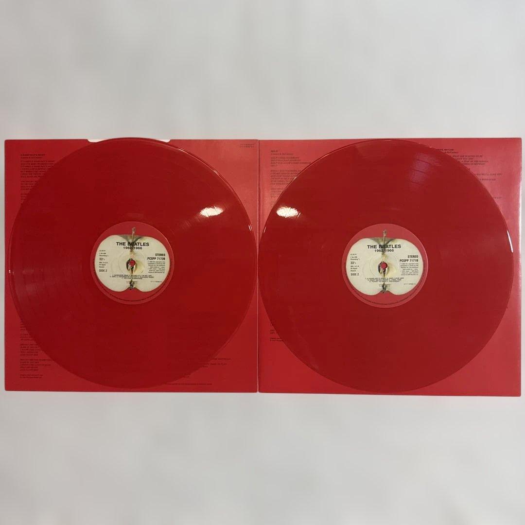 【LPレコード】ビートルズ 赤盤 青盤 限定盤