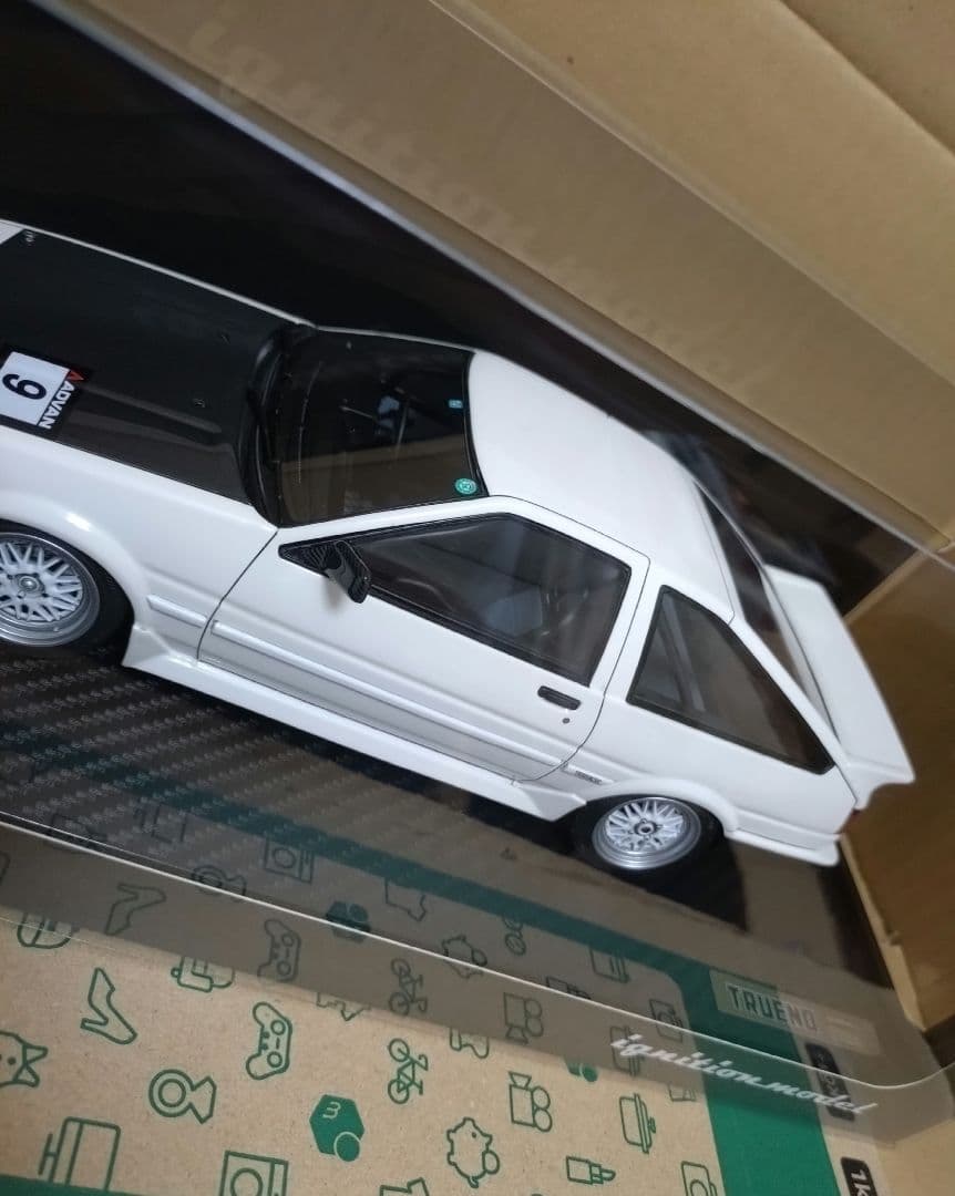 イグニッションモデル AE86 TK-Street Early ver 土屋圭市