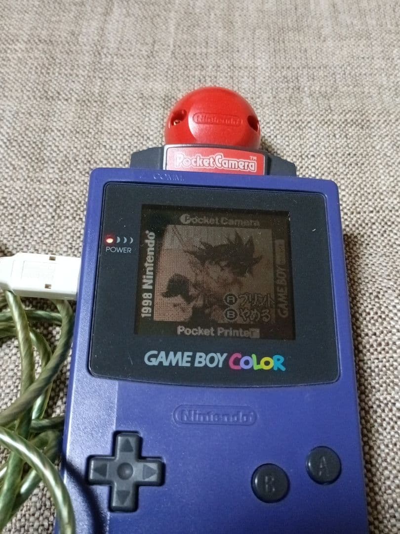 動作確認済　ゲームボーイ　プリンター　＆　ケーブル　おまけ付き
