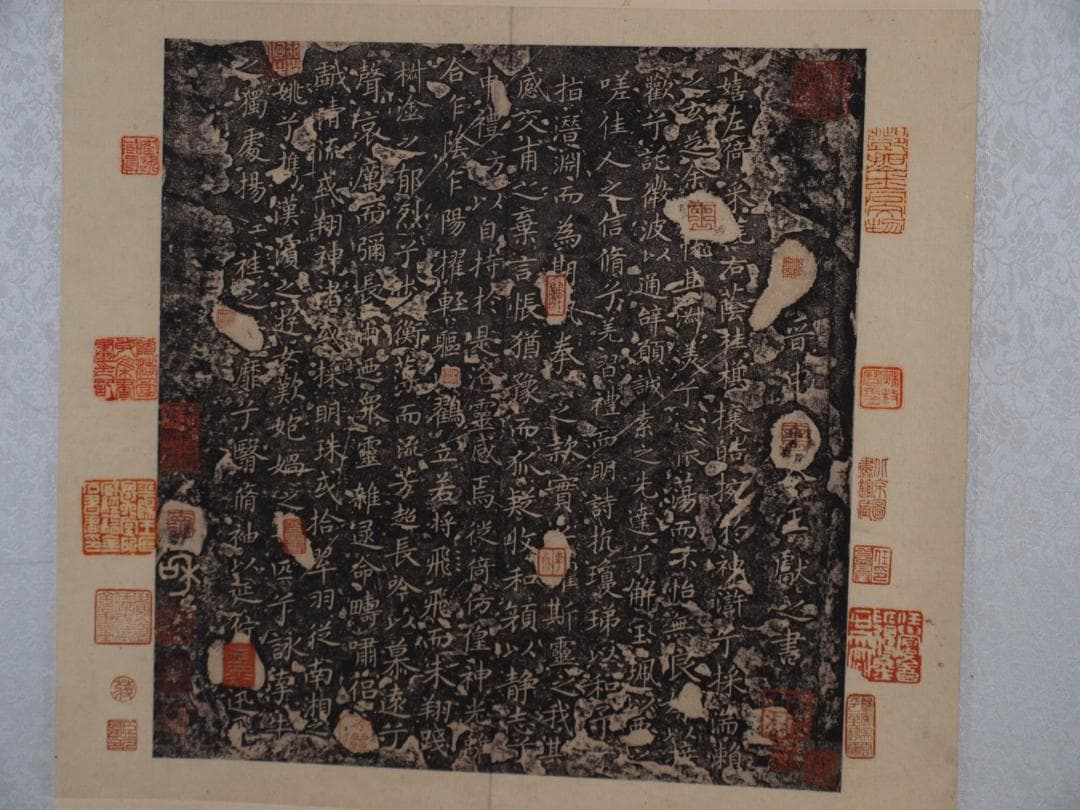 骨董市仕入れ品　中国清時代の掛軸　人物図　肉筆保証　 DE402A7-3