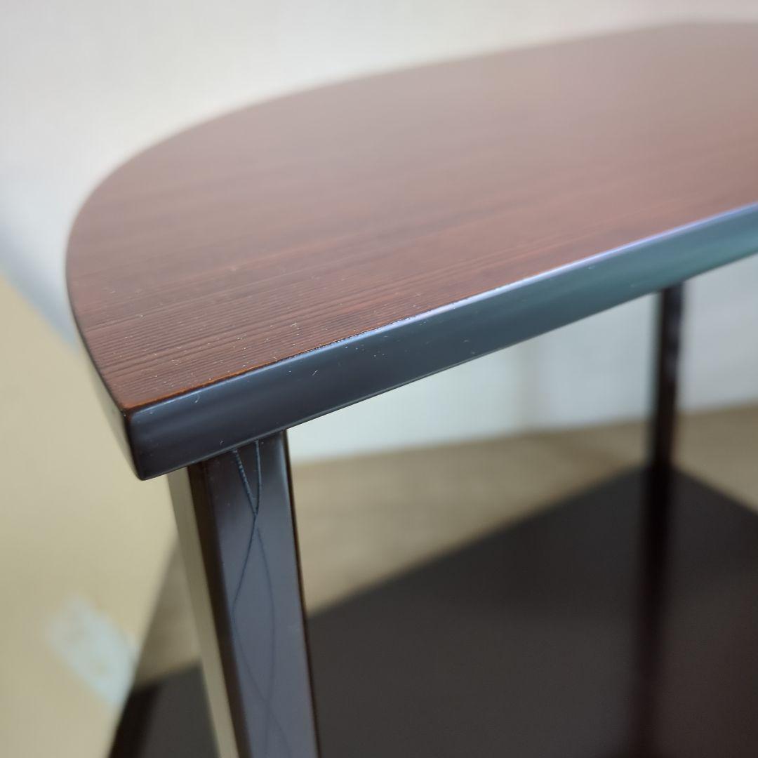 誰が袖棚 裏千家 淡々斎好み写し 木製 うるし溜塗 茶道具 組み立て式 紙箱