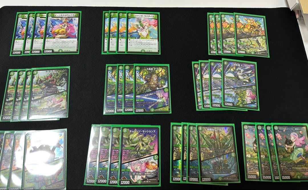 早い者勝ち！リースボルシャック　自然単グランセクトデッキセット　おまけつき！