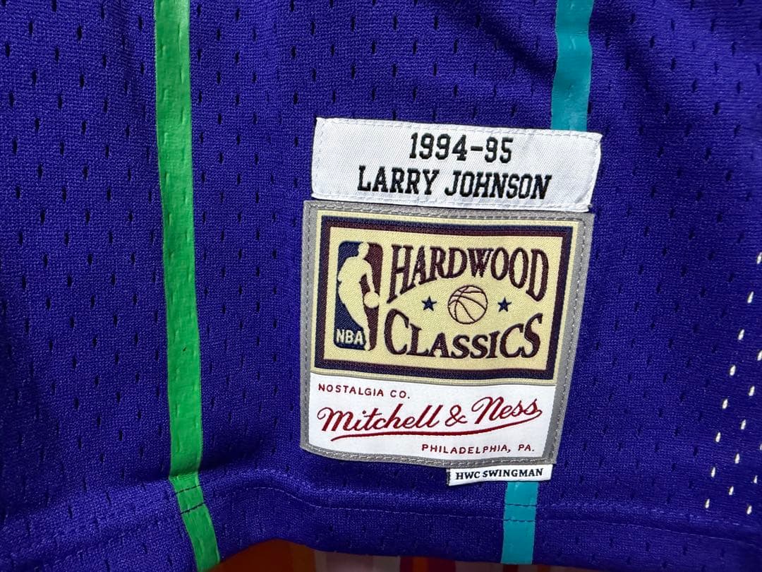 Mitchell & Ness CHARLOTTE JOHNSON ユニフォーム