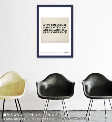 A two-dimensional surface/バルデッサリ/ポスター