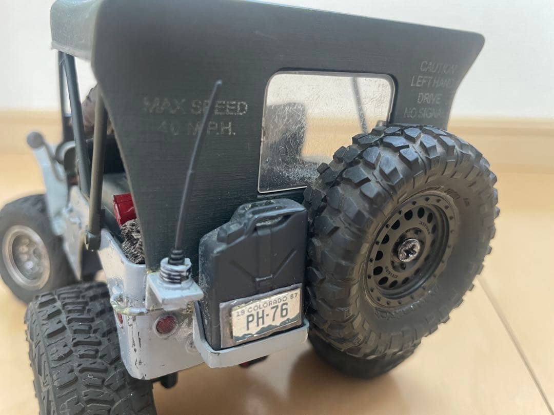 ミニッツ4×4 ジープ willys魔改造