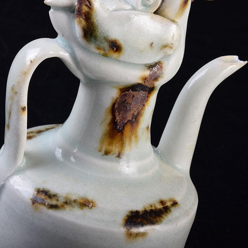 中国　白磁　鳥形水滴　M　R9025