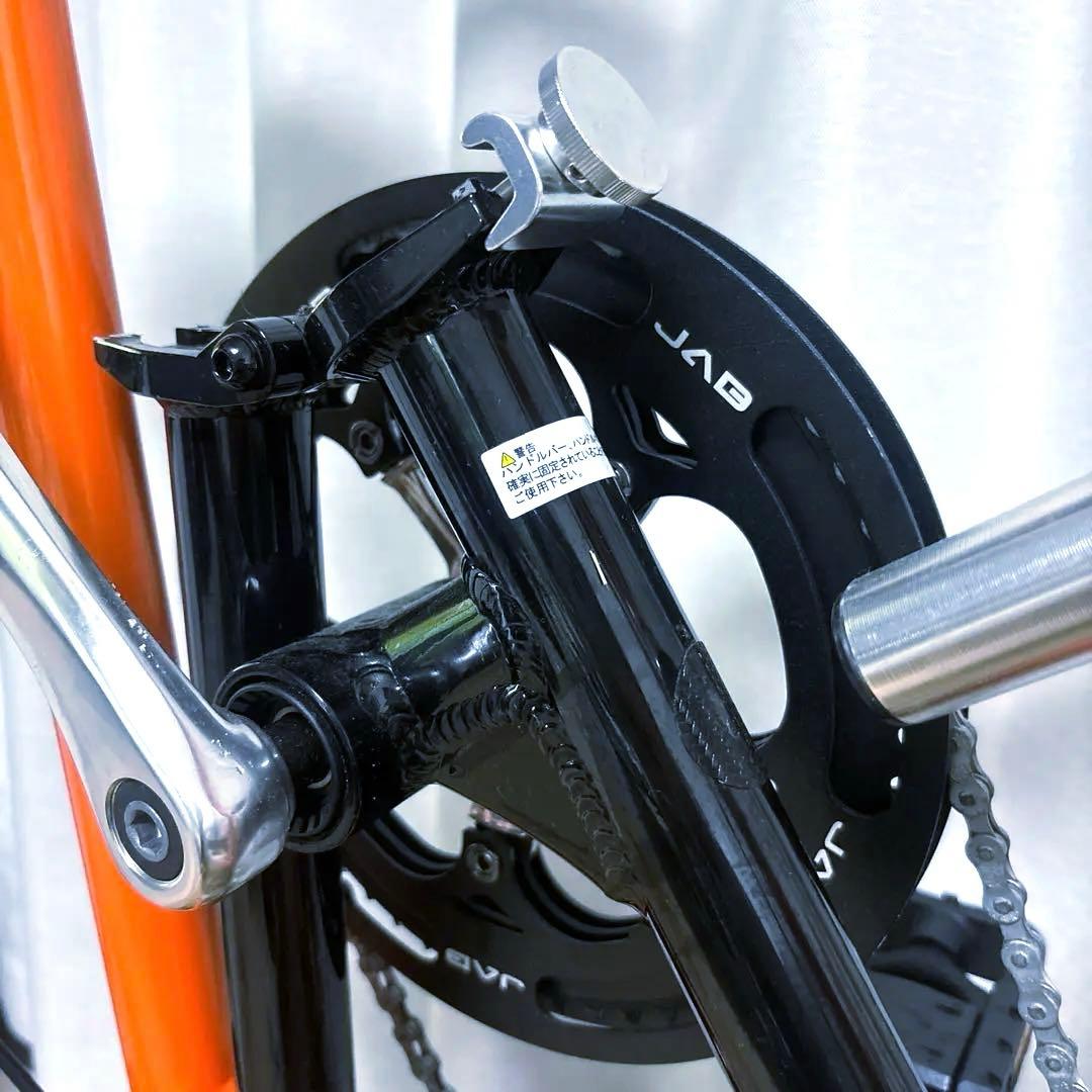 NANOO 「ナノー」 12インチ 折り畳み自転車　オレンジ