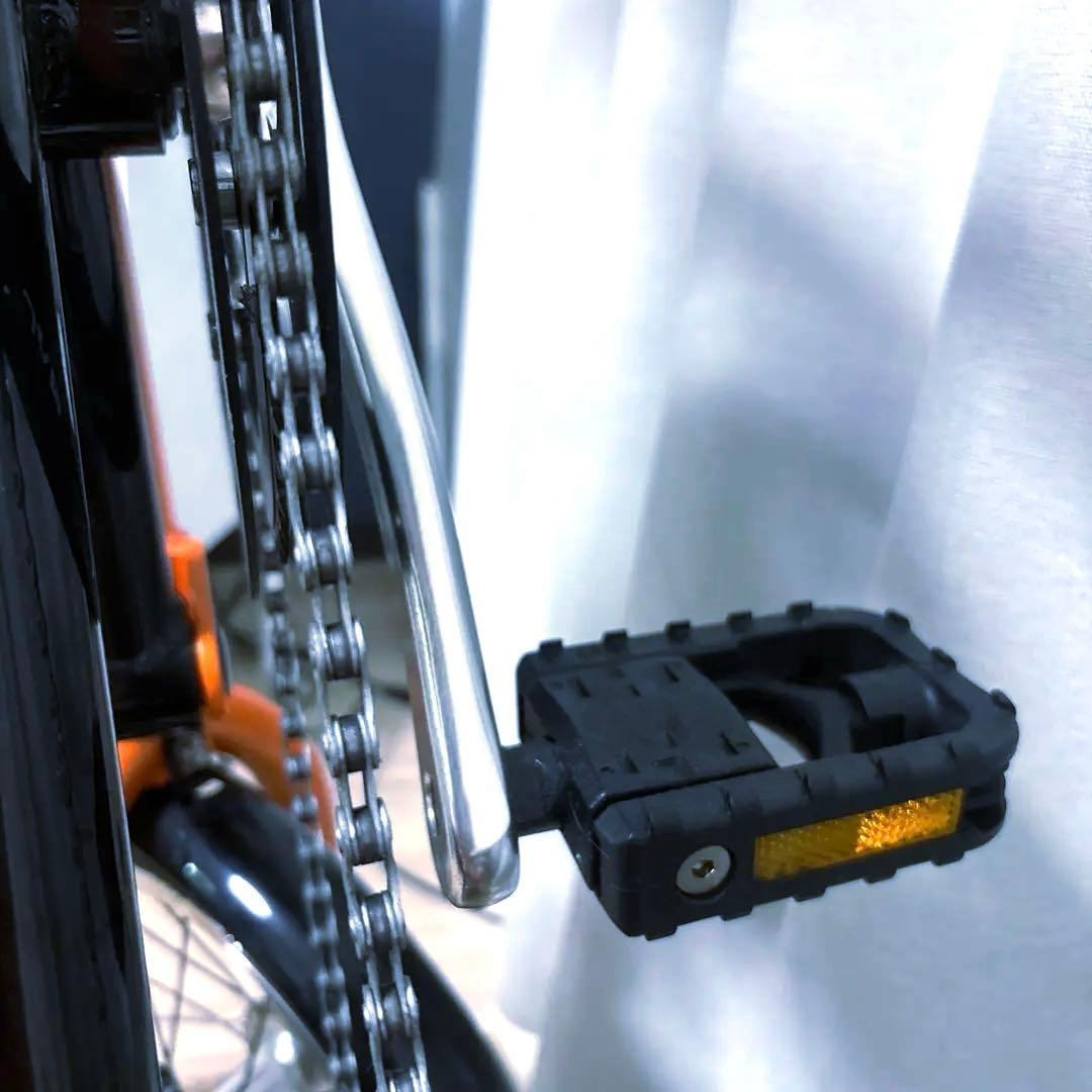 NANOO 「ナノー」 12インチ 折り畳み自転車　オレンジ