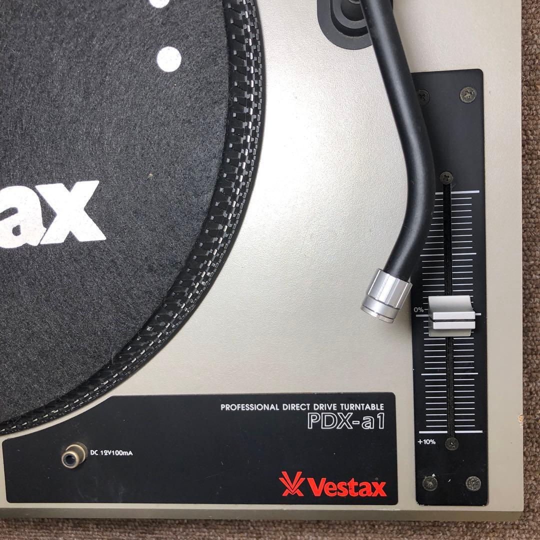 Vestax PDX-A1 DJ用ターンテーブル 通電確認のみ 現状品 中古
