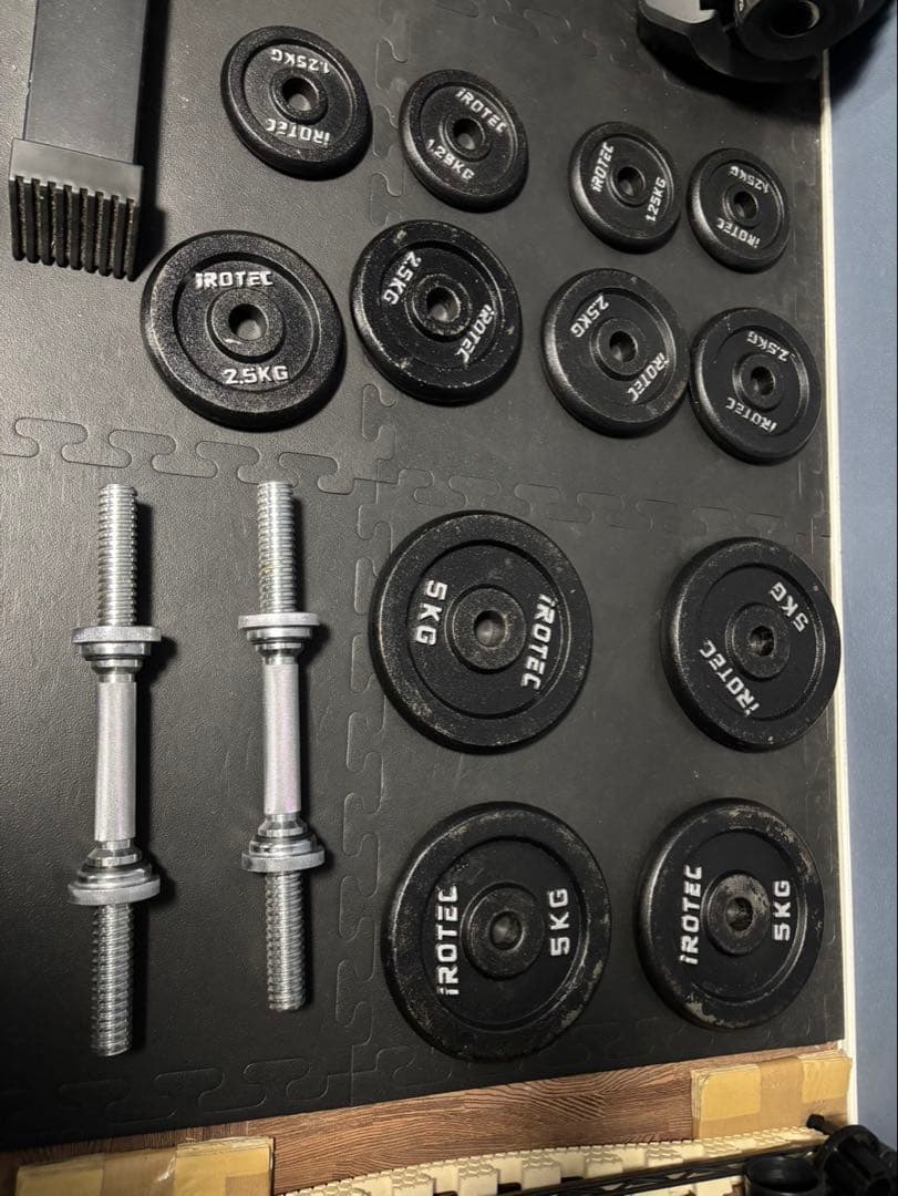 アイロテック　バーベル　140kgセット　筋トレ